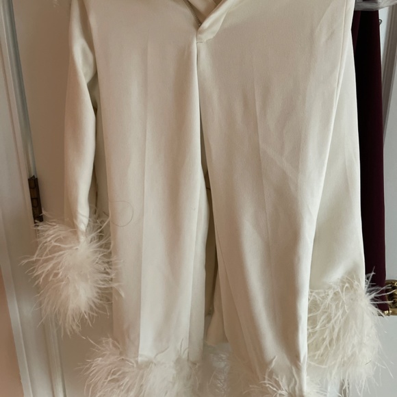 House of CB IMAN Ivory Blazer and FAE Pants (Suit) - Picture 6 of 6